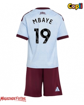 Aston Villa Ibrahim Mbaye #19 Echipament de Fotbal Replică 2026-27 Copii Treilea (+ Șorturi)